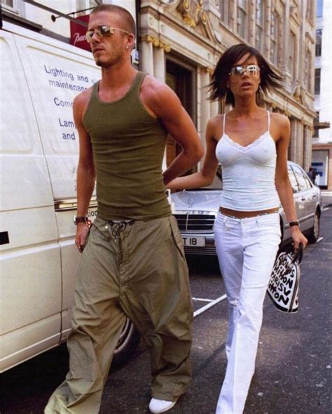 david beckham early days outfits